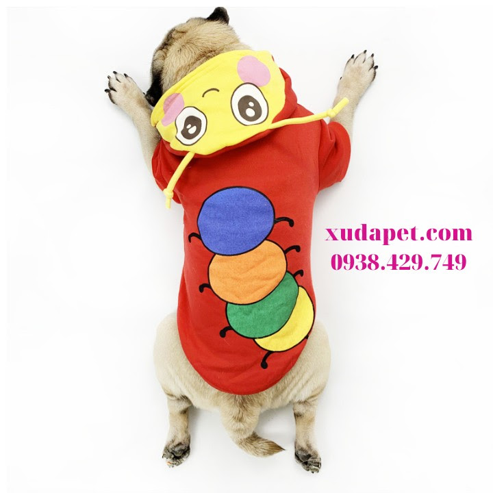 ÁO HOODIE HÌNH SÂU BƯỚM