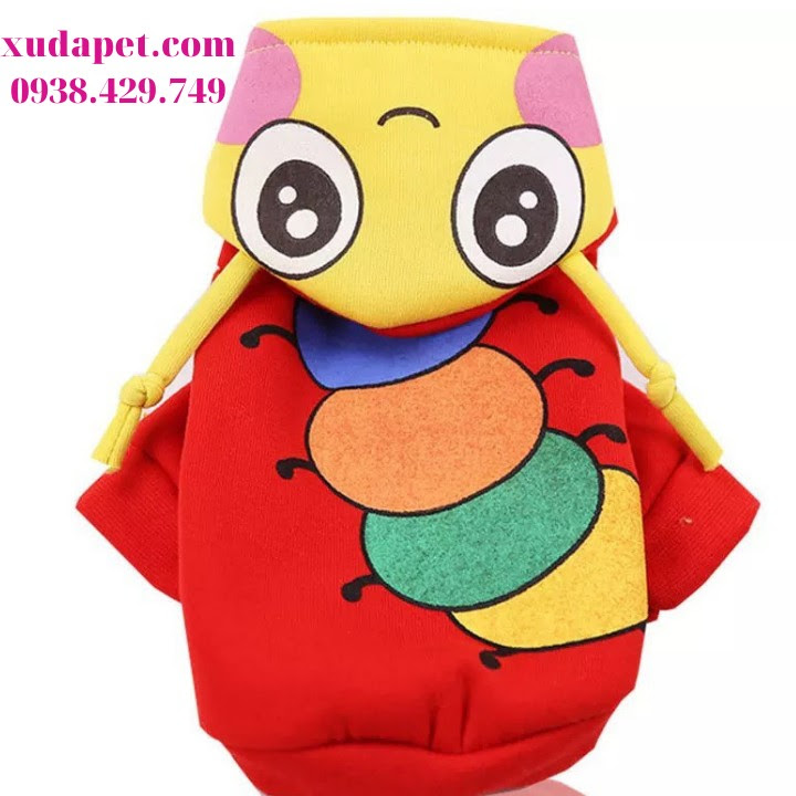 ÁO HOODIE HÌNH SÂU BƯỚM