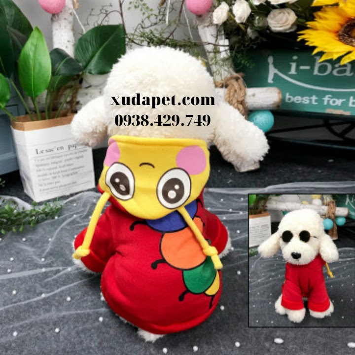 ÁO HOODIE HÌNH SÂU BƯỚM