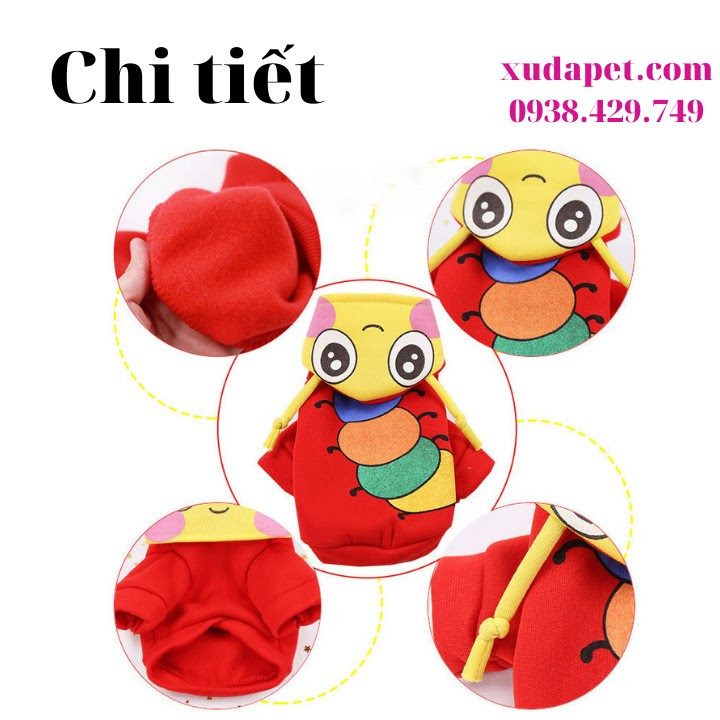 ÁO HOODIE HÌNH SÂU BƯỚM