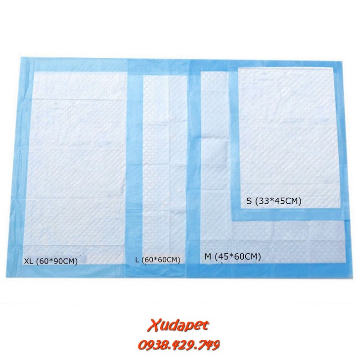 Bịch Tả Lót Chuồng Cho Chó Đi Vệ Sinh Theo Size