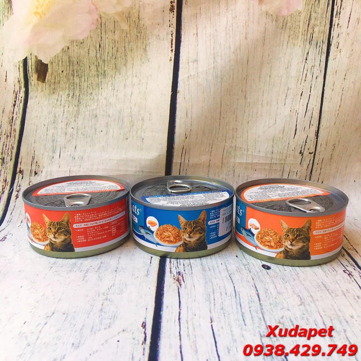 COMBO 3 PATE CHO MÈO TỪ NHẬT BẢN NHIỀU VỊ GÀ CÁ CUA