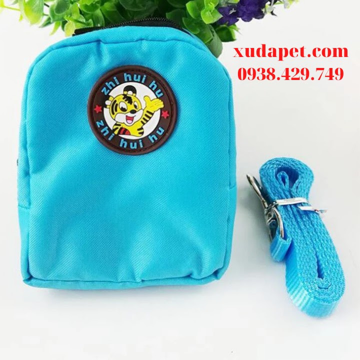 Dây Dắt Chó Mèo Kèm Balo