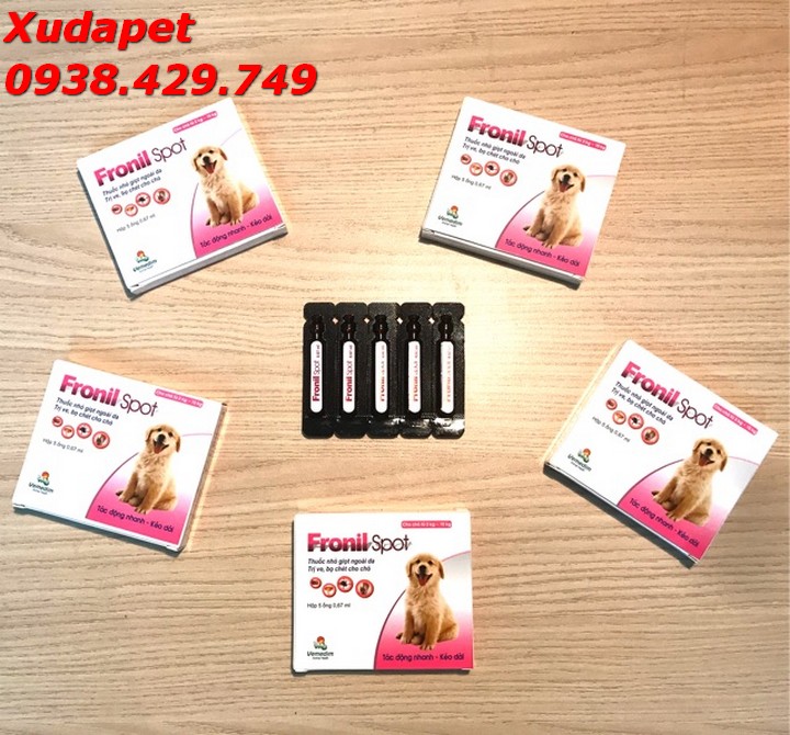 THUỐC NHỎ TRỊ VE FRONIL SPOT
