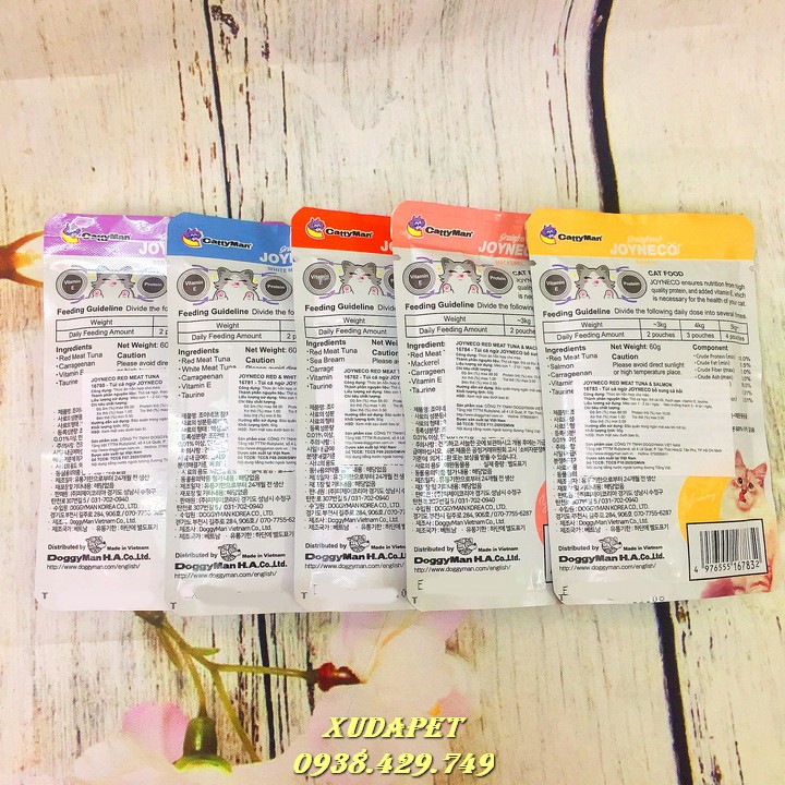 Túi Cá Ngừ Cho Mèo JOYNECO