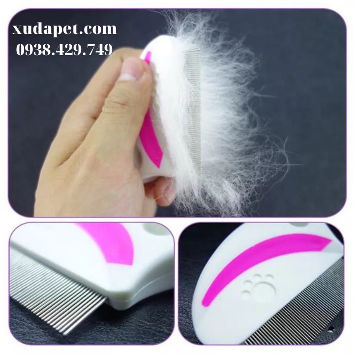 Lược chải bọ chét cho chó mèo Xudapet