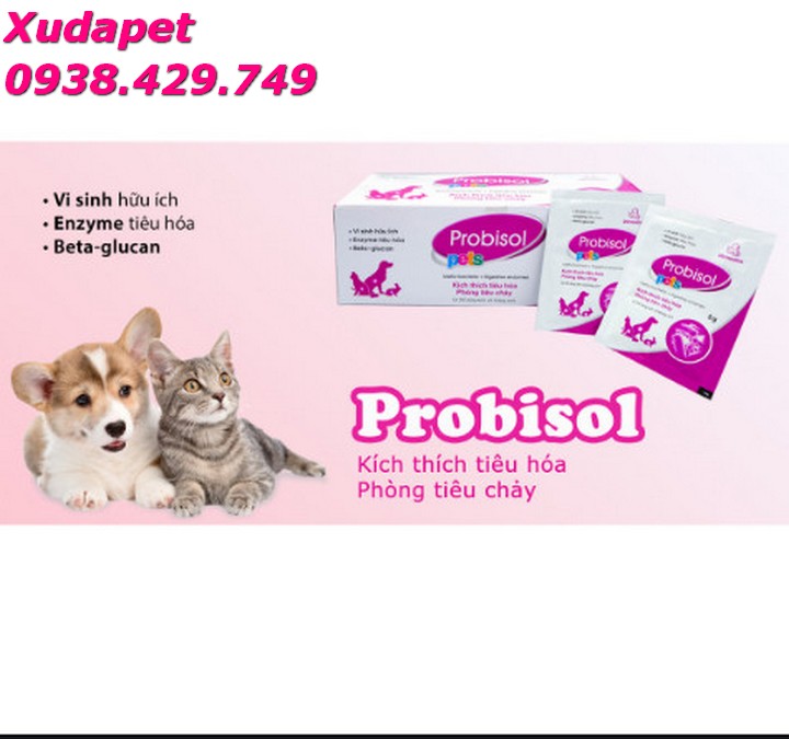 MEN TIÊU HÓA CHO CHÓ MÈO PROBISOL