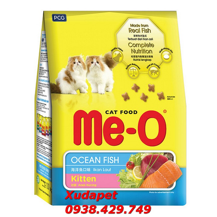 Thức Ăn Cho Mèo Con MEO Vị Cá Biển
