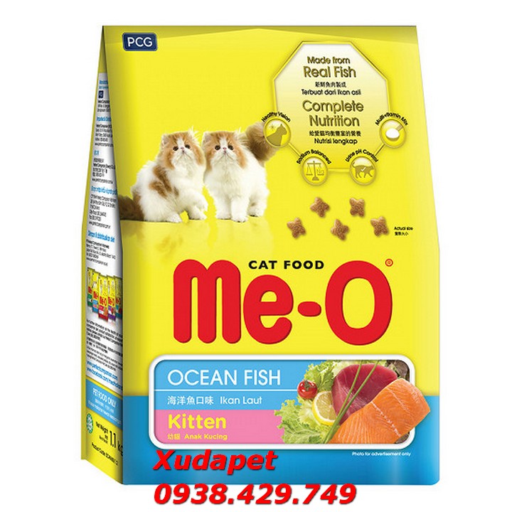Thức Ăn Cho Mèo Con MEO Vị Cá Biển