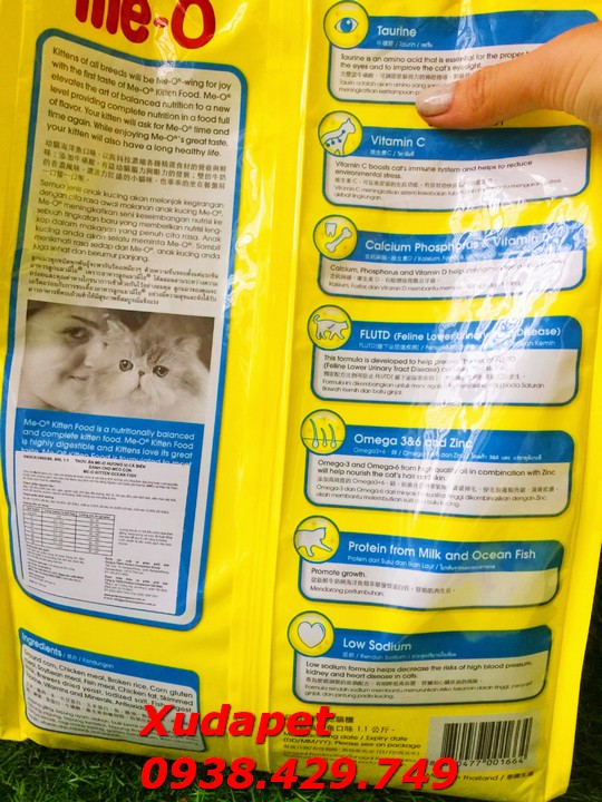 Thức Ăn Cho Mèo Con MEO Vị Cá Biển