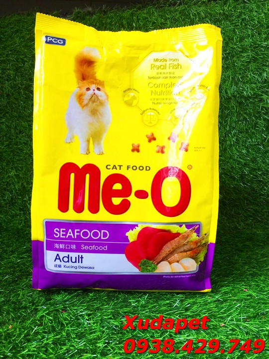 Thức Ăn Cho Mèo Trưởng Thành Meo Vị Hải Sản