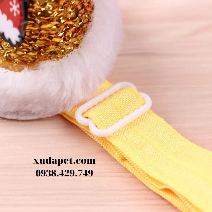 Nón chóp Noel đáng yêu cho chó mèo Xudapet