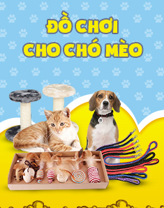 Đồ chơi cho chó mèo