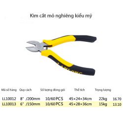 Kìm cắt mỏ nghiêng Lanlong - mã LL10012