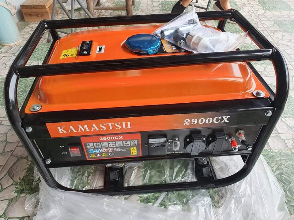 Kamastsu2900CX sản xuất Nhật Bản,Máy chạy xăng.Công suất 2kw