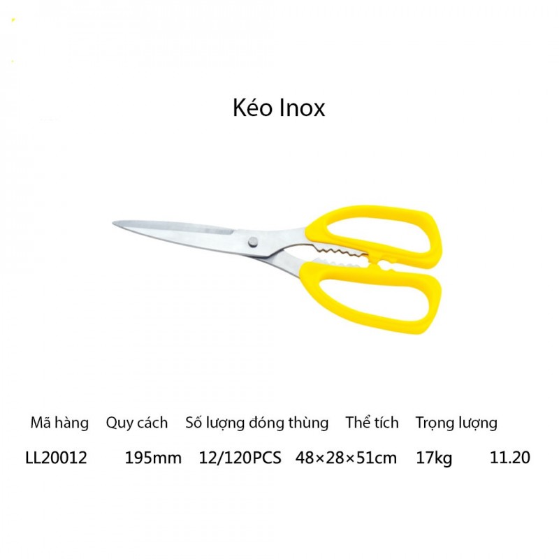 Kéo Inox Lanlong - mã LL20012
