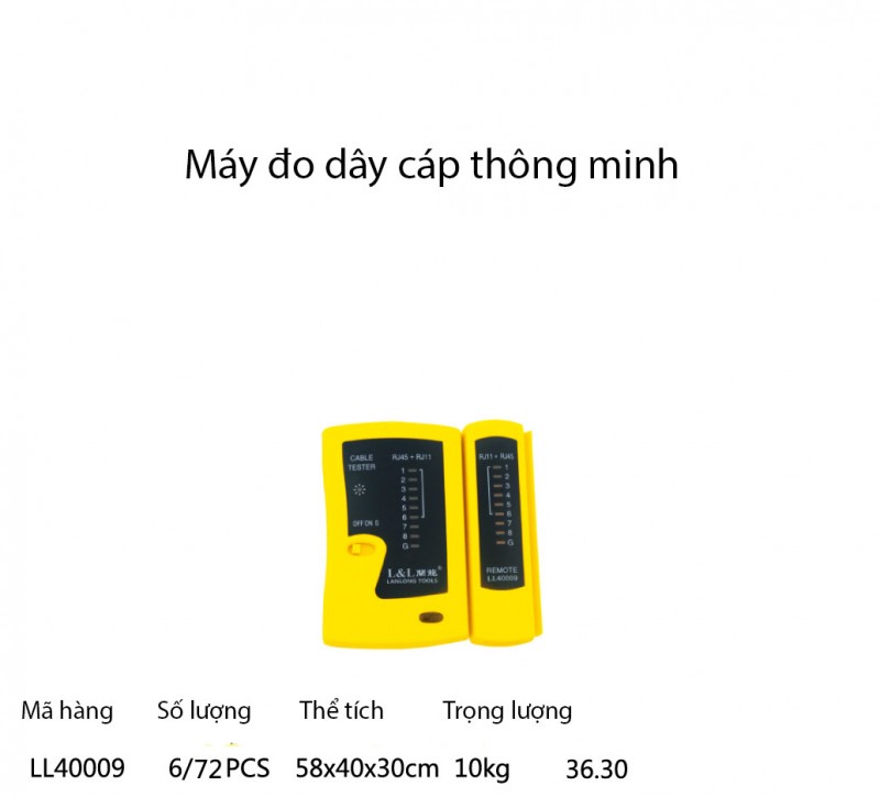 Máy đo dây cáp Lanlong - mã LL40009