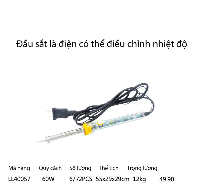 Đầu sắt nhiệt Lanlong - mã LL40057