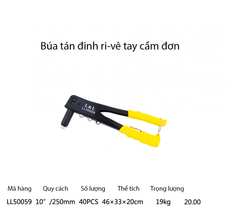 Búa tán đinh Lanlong - mã LL50059