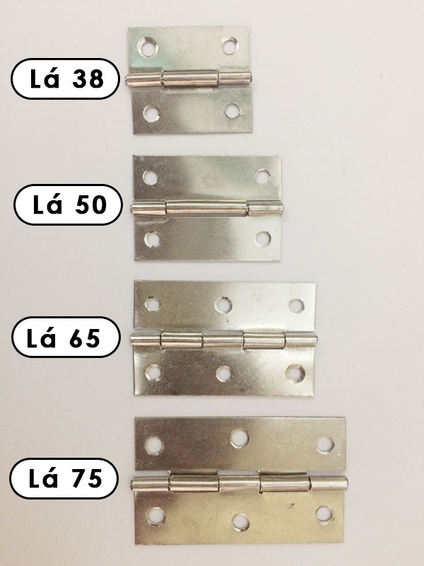 Bản lề lá inox 65 ( 1 hộp =20 cái) - mã SP000917