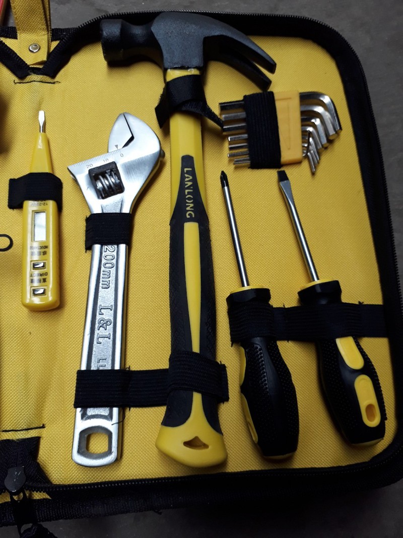 Bộ công cụ trong gia đình 19in1 Lan long - mã LL90019