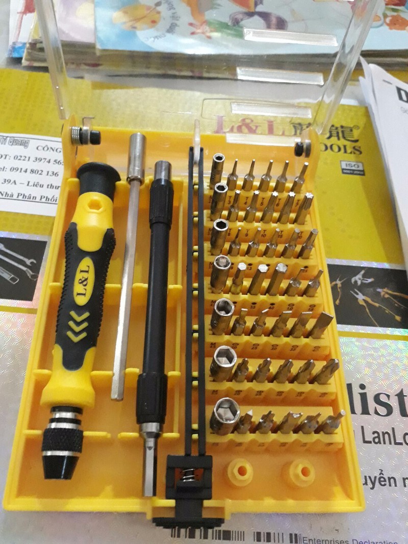 Bộ tua vít 45 chi tiết Lanlong - mã LL40099