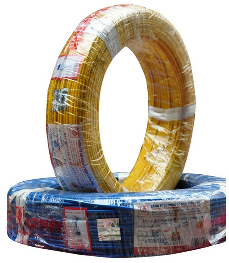 Dây điện đơn mềm Trần Phú 1x4,0 (200m/cuộn)