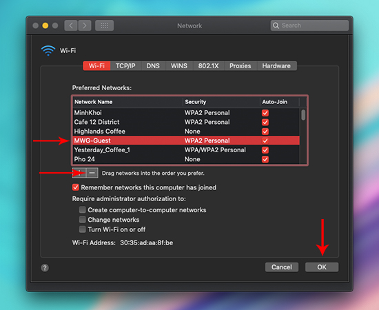 Vì sao cần xóa mạng Wifi trên Macbook