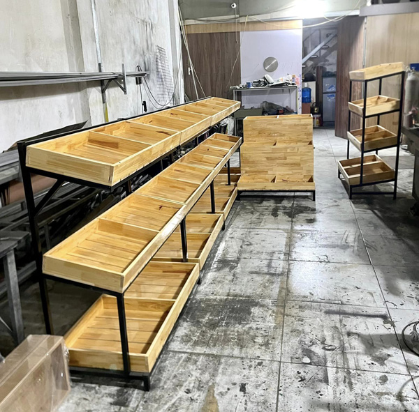 kệ rau củ quả 3 tầng