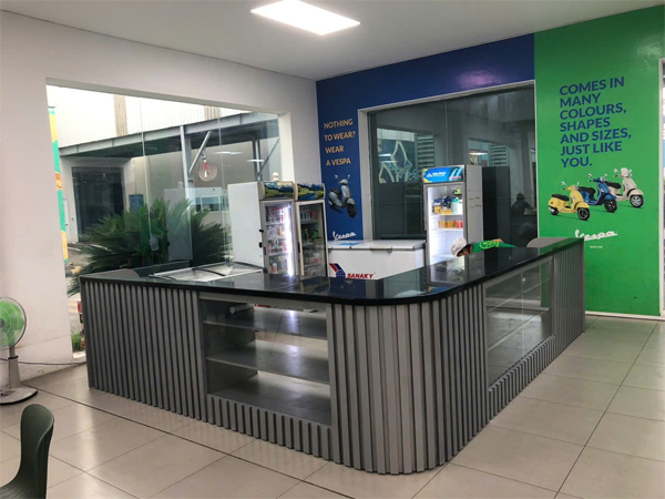 mẫu quầy bar cafe đẹp hiện đại