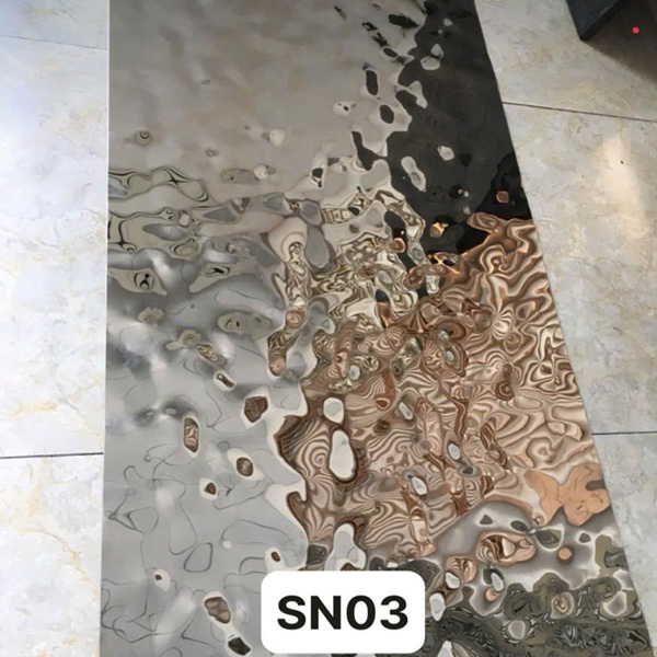 Tấm ốp than tre sóng nước