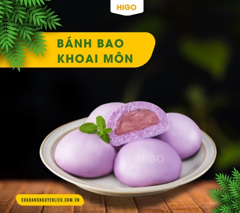 bánh bao khoai môn mole