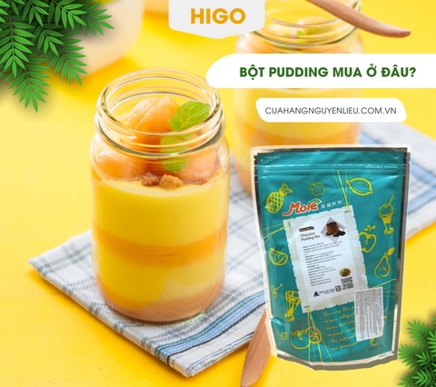 bột pudding mua ở đâu