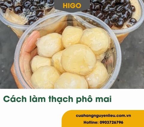 cách làm các loại topping trà sữa