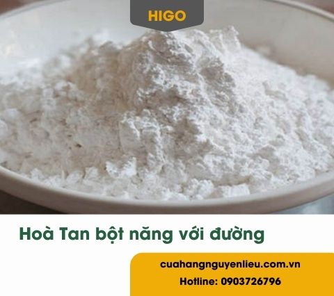 cách làm trân châu milo bằng bột năng