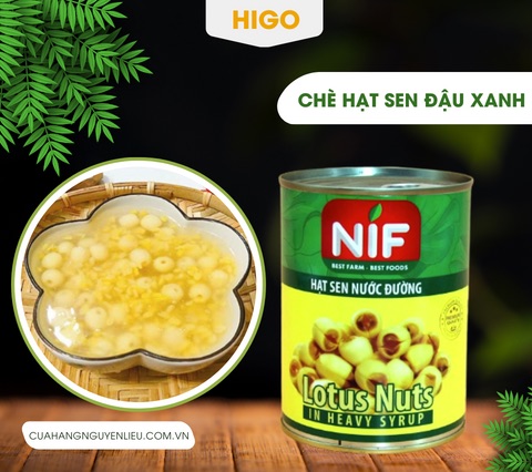 chè hạt sen đậu xanh