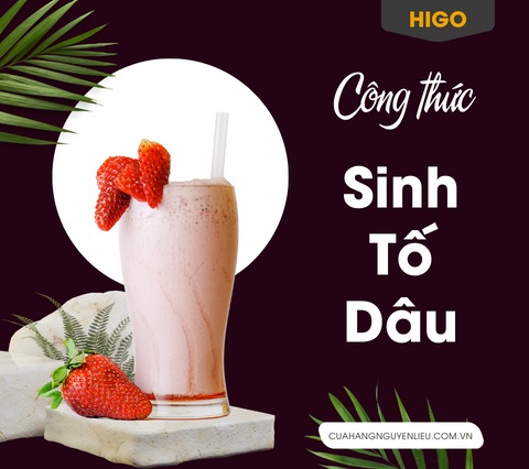 công thức pha sinh tố dâu berrino đơn giản