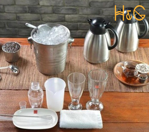 dụng cụ pha chế trà sữa