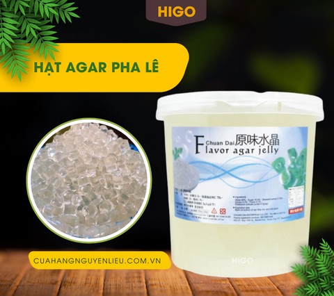 hạt agar pha lê