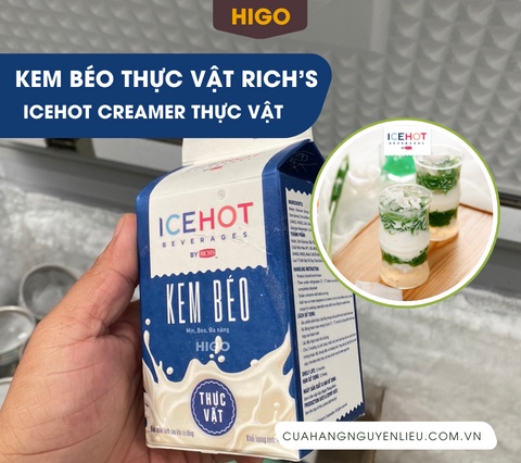 kem béo rich dùng để làm món gì