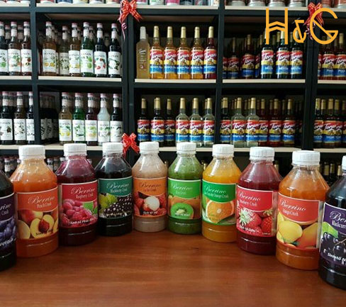 kho nguyên liệu pha chế