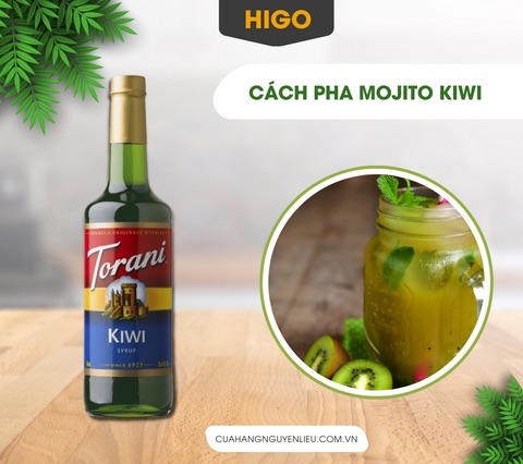 cách pha mojito kiwi