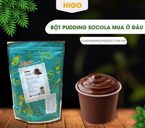 mua bột pudding socola ở đâu