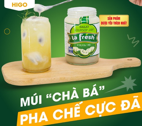 cách pha trà mãng cầu