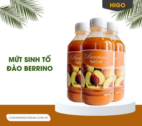 Mứt sinh tố đào berrino