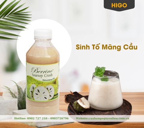 mứt sinh tố mãng cầu berrino dùng để làm gì