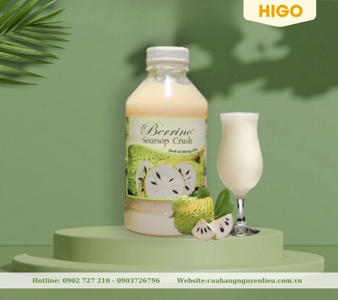 giới thiệu về mứt sinh tố mãng cầu berrino