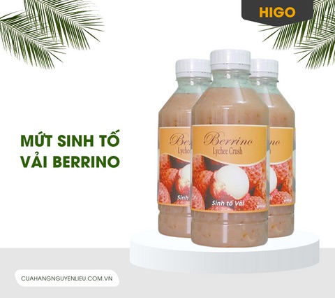 mứt sinh tố vải berrino