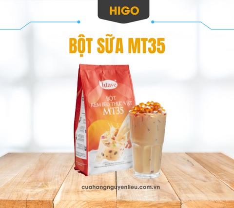 bột sữa MT35 pha trà sữa