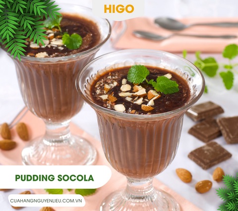 bột pudding socola mole